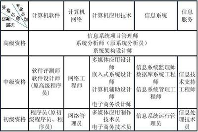 軟考級(jí)別全解析 聚焦計(jì)算機(jī)軟件與網(wǎng)絡(luò)應(yīng)用技術(shù)開發(fā)方向